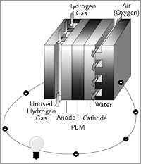 Fuel cell diagram